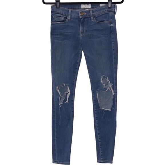 FRAME Le Skinny Le Jeanne Jean Women Size 26 - Picture 1 of 14